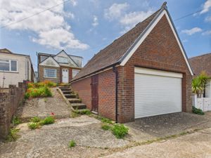 Garage & front garden- click for photo gallery
